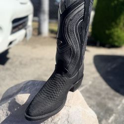 Bota Vaquera De Piel