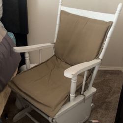 White Rocking Chair 