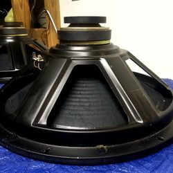 Pair Of 15" Kenwood Subwoofers JL-707 Series