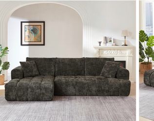 🔥 LIKE NEW MODERN LOUNGE SOFA – $500 🔥