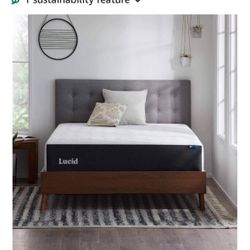 King Frame And Mattress 