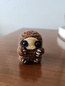 Handmade mini crochet koala bear