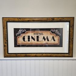 Wall Art "CINEMA"