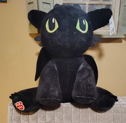 Build-A-Bear Toothless Dragon "HOW TO TRAIN YOUR DRAGON"