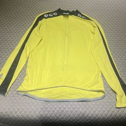 Pearl Izumi Men’s Quest Long Sleeve Jersey Size Large Color Yellow