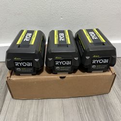RYOBI 40V Lithium-Ion 4.0 Ah Battery