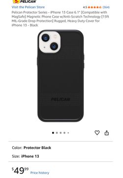 📱NEW IPhone 13 Pelican Military Grade Phone Case