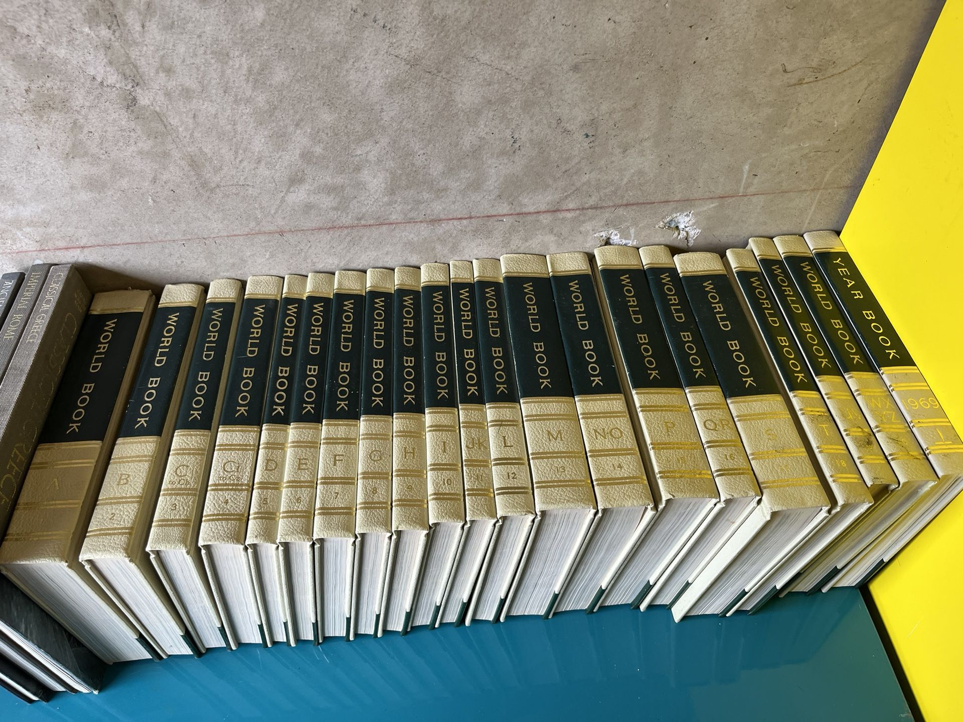 Complete Set Of World Book Encyclopedias