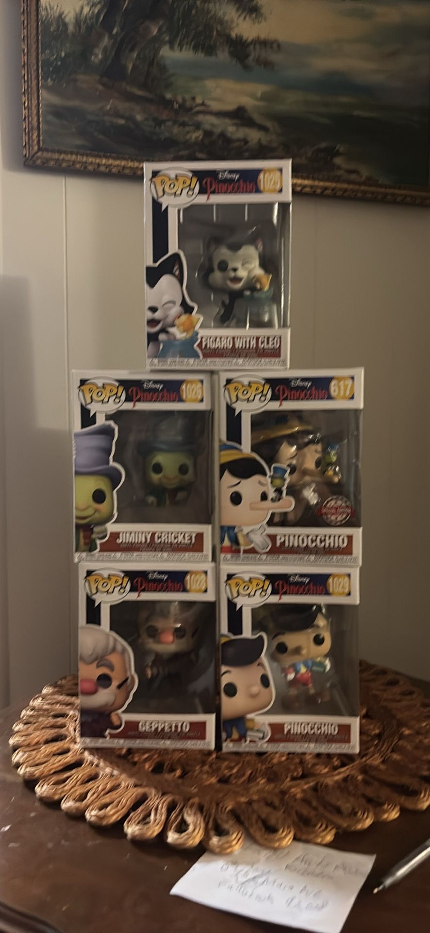 Pinocchio Funko Pop Lot