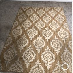 Gold area Rug 5 / 7 