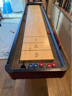 9ft Hathaway Challenger Shuffleboard Table