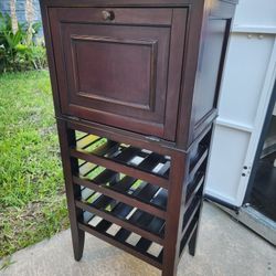 Vintage Bar And Wine Rack