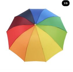 Rainbow gay pride umbrella LGBTQ