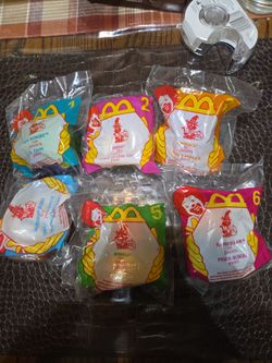 1998 McDonalds Ronald & Pals Haunted Halloween Set