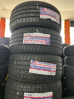 📲235/40/18 vendo set de llantas nuevas América