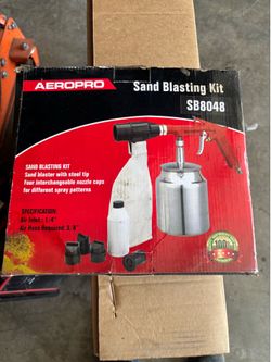 Sandblasting kit