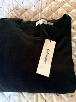 Calvin Klein Black Knit Sweater with Tags