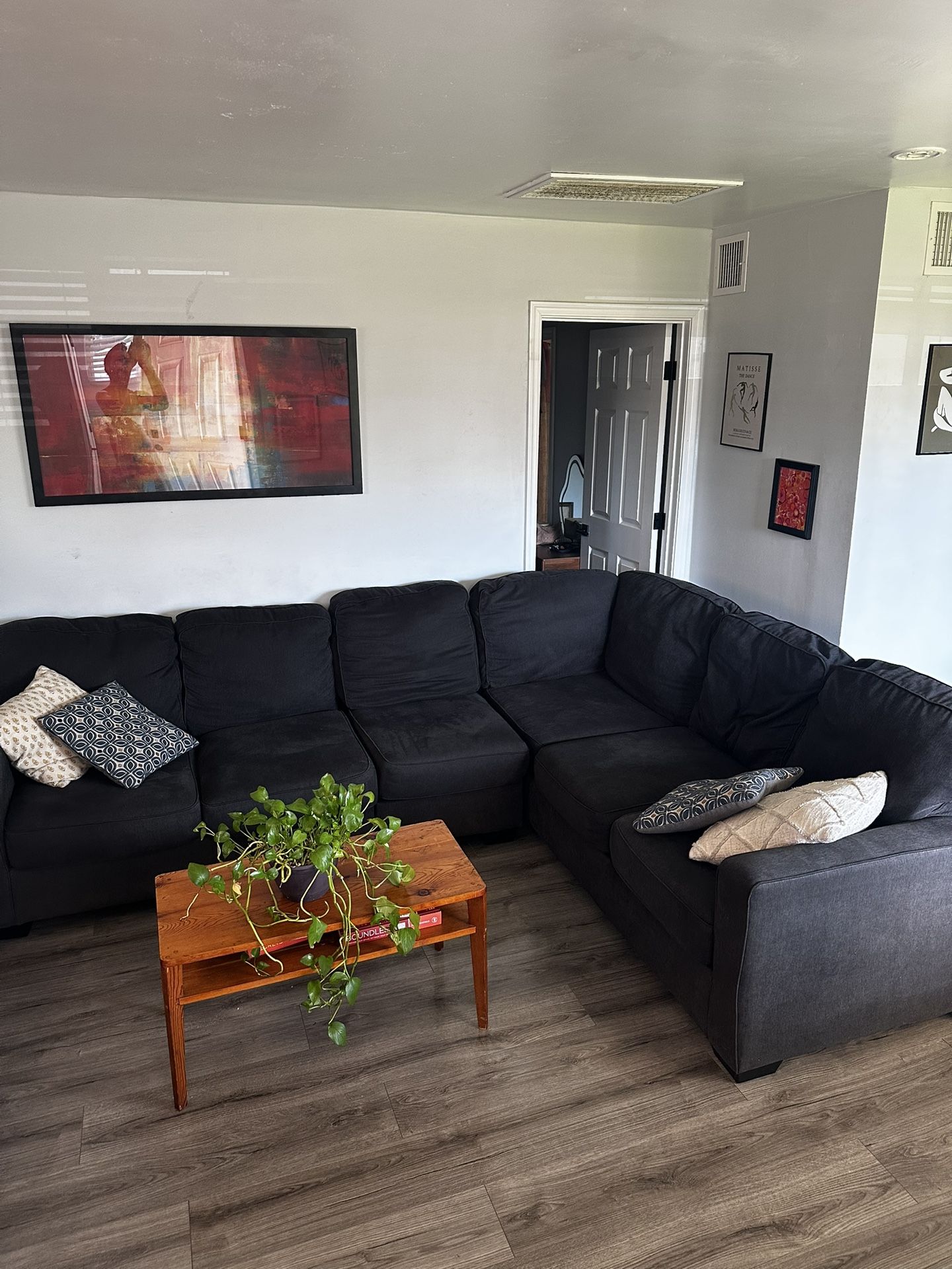 Blue Sectional