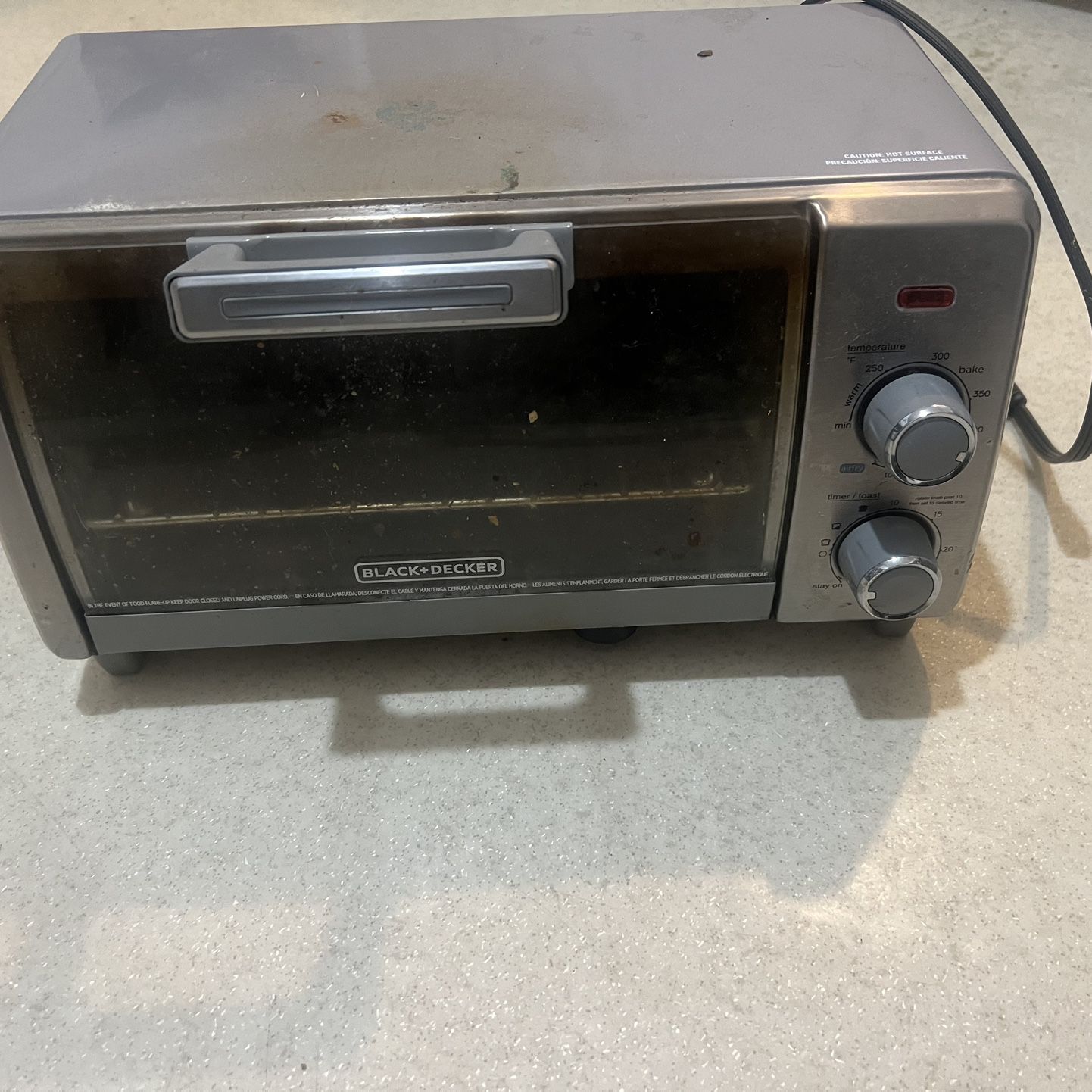 Black N Decker Crisp' N Bake Air Fry Toaster Oven for Sale in Lacey, WA -  OfferUp