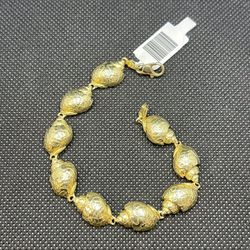 14k Nautical Sea Shell Bracelet 