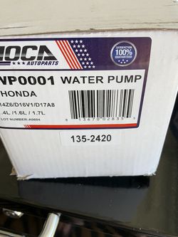 2005 Honda Civic water pump