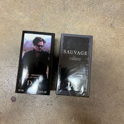 Dior Sauvage and Valentino Uomo