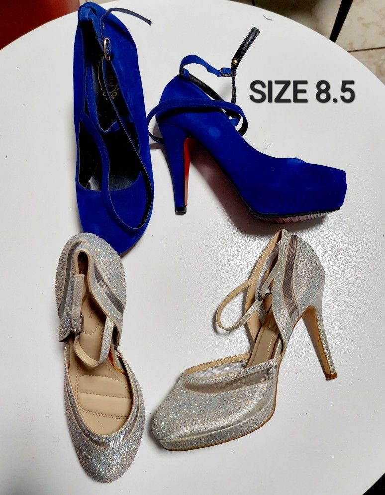 Size 8.5 Heels (Zapatillas Talla 8.5)