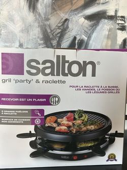 Salton Party Grill & Raclette – Used, Great Condition