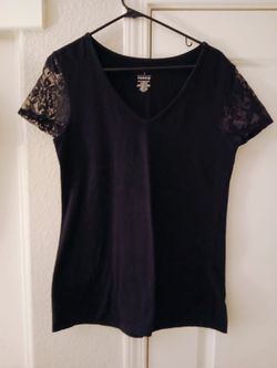Womens Black Top (Torrid) Size1