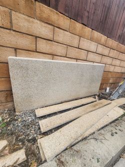 Free. Granite slab + pieces