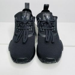 Adidas Originals NMD_R1 J FX8777 Triple Black Running Shoes Mens Sz4-Womens Size 5.5 