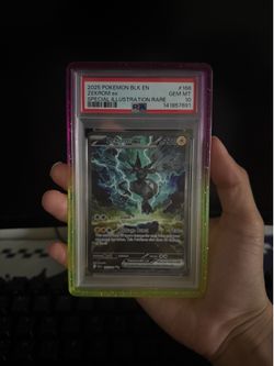 Pokemon TCG Zekrom ex 166/086 Sv: Black Bolt Holo PSA 10