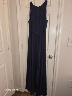 NAVY BRIDAL DRESS