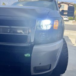 Led Headlights Size 9007 Luces 6000k Bright Glacier White 