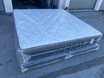 NEW MATTRESS KING SIZE PILLOW-TOP WITH BOX SPRING 