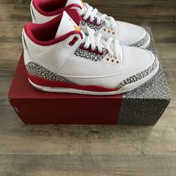 Jordan 3 Retro Cardinal 