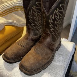 Ariat Work Boots Size 8.5 Mens 