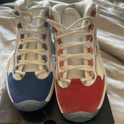 Reebok Question Mid Size 5 Youth