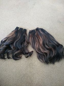 Tap in hair extensions