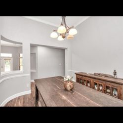 Dinning Table And Beautiful Buffet Table 