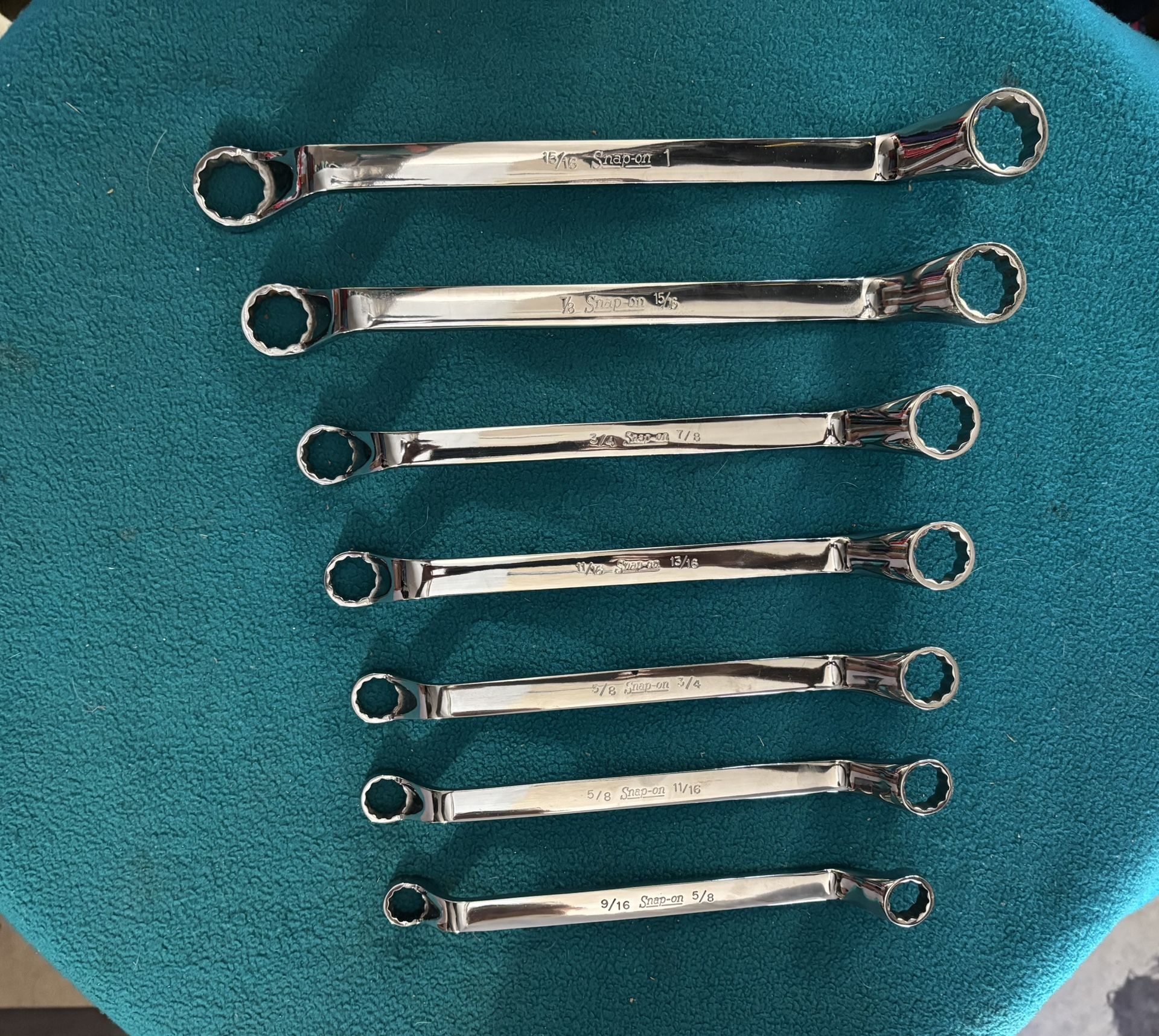 Snap On Offset 12point SAE Box End Wrench’s In Great Condition!