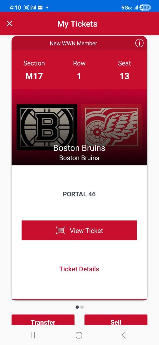 REDWINGS TICKETS TONIGHT @ 7PM
