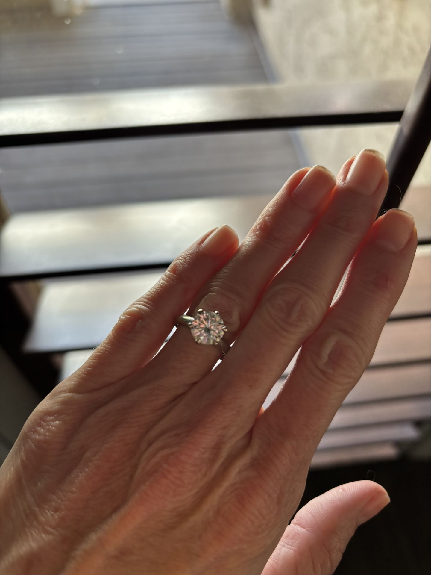 Gorgeous Moissanite Diamond Ring 