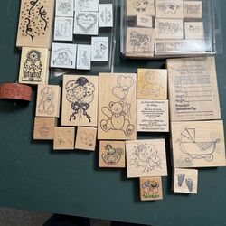 Rubber Stamps (baby/birthday