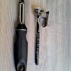 Starbucks Thermostat & Chocolate Shaver Bundle -New - Both for $14!