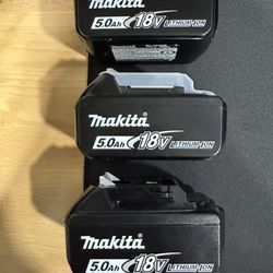 Makita 18V 5.0ah Battery BL1850B