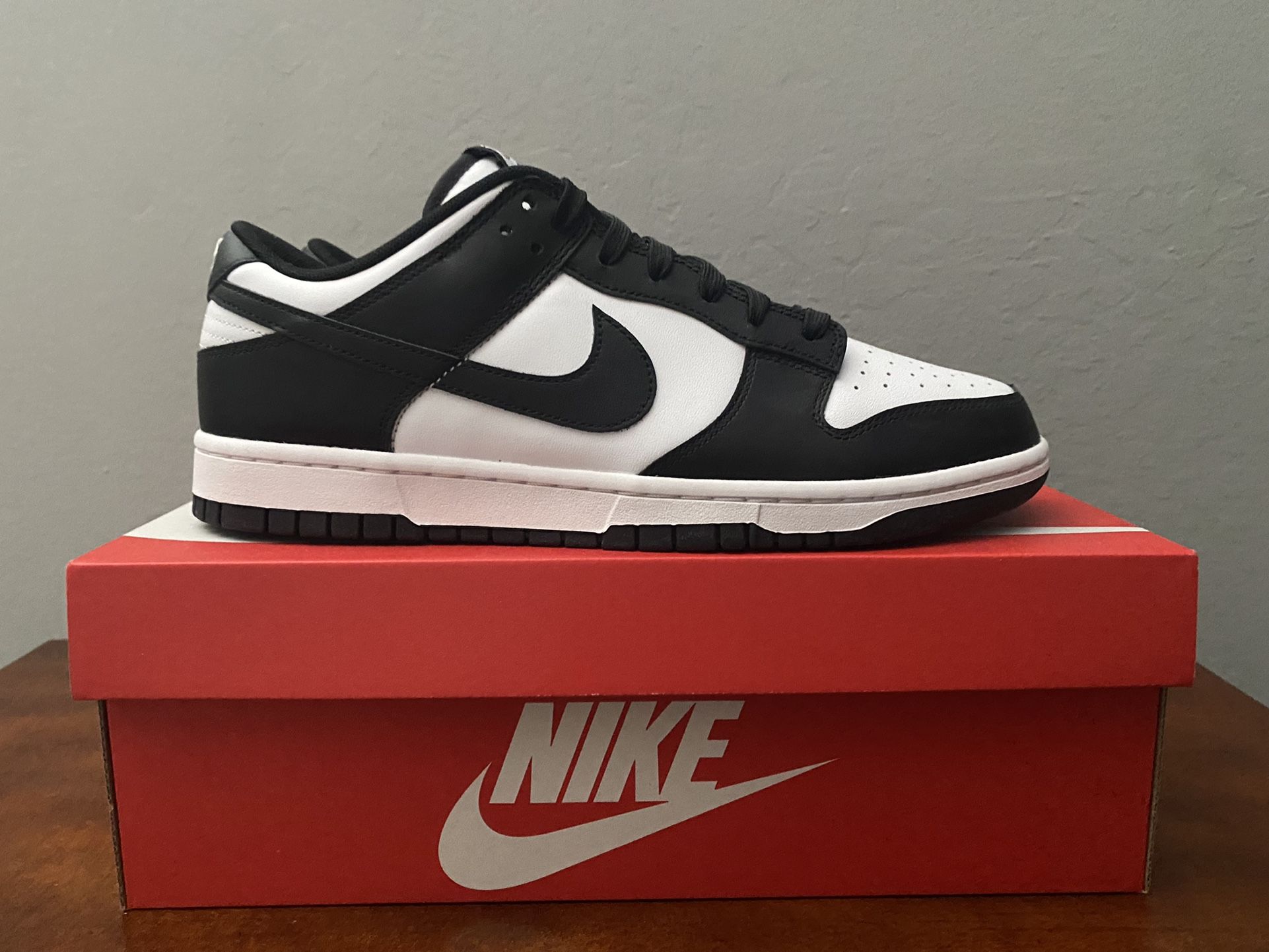 Nike Dunk Low Black/White Panda Size 10.5 New