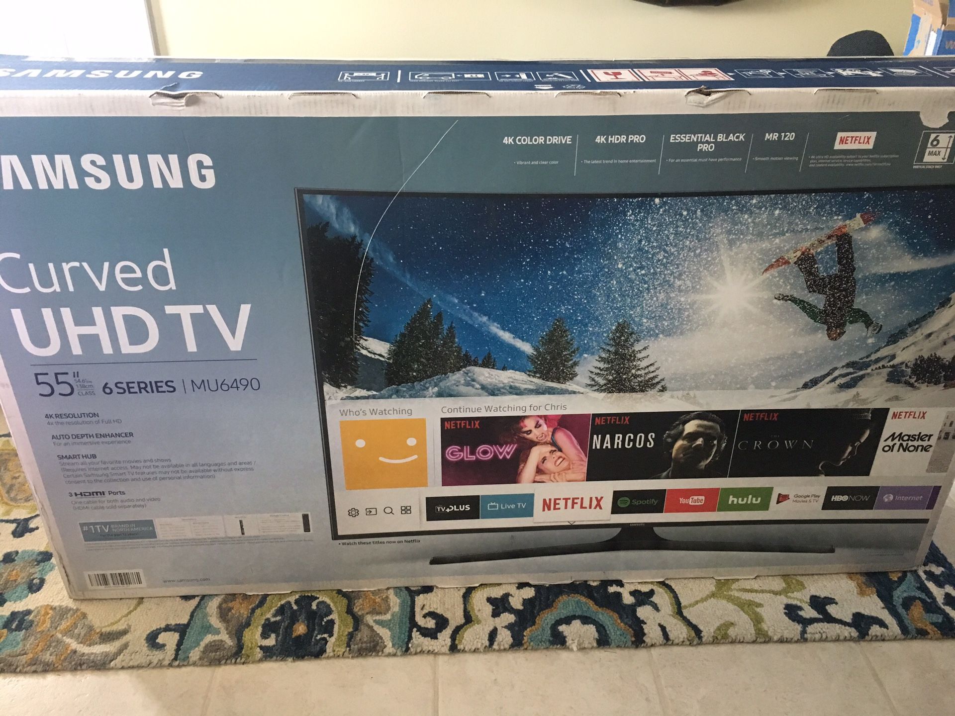 Samsung UN55MU6490F 55" LED Curved