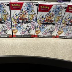 Prismatic Evolutions Booster bundle