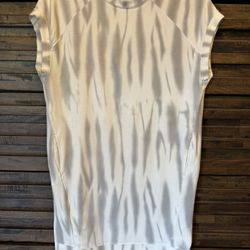 C & C California Tie Dye Dress MED Pocket Sleeveless Summer Beach Mini EUC